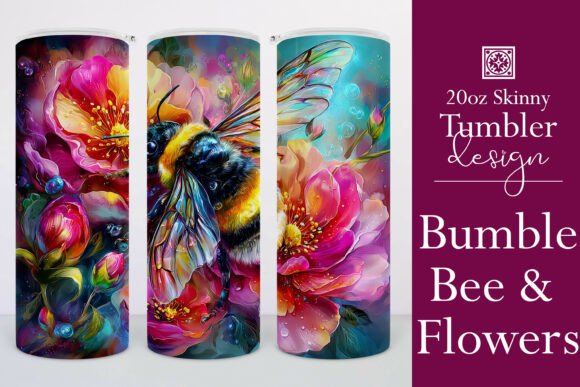 Bumble Bee Flowers Tumbler Wrap Review