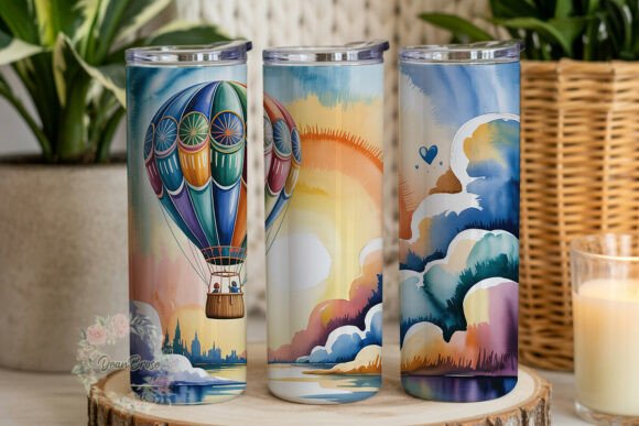 Dreamy Sky Balloon Tumbler Wrap Review