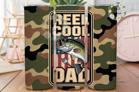 Fishing Dad Patriotic Tumbler Wrap Review