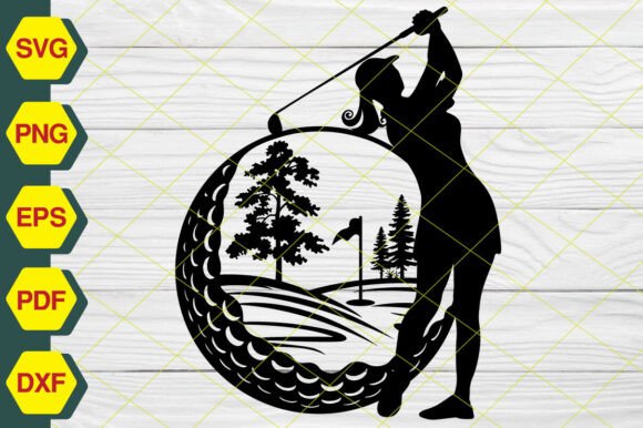 Golfing Lady Ball SVG EP-253 Review