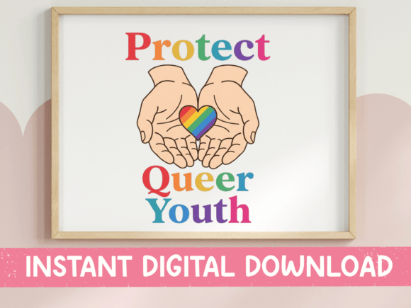 Protect Queer Youth SVG PNG Review